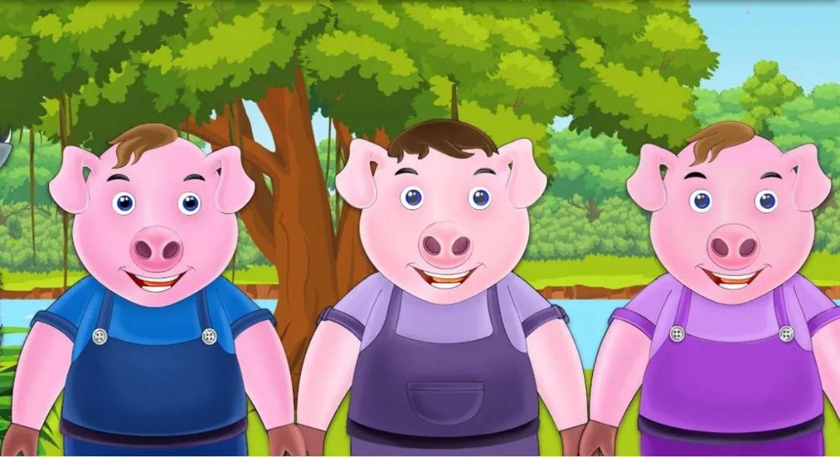 Truyện Ba chú heo con - Truyện Cổ Tích