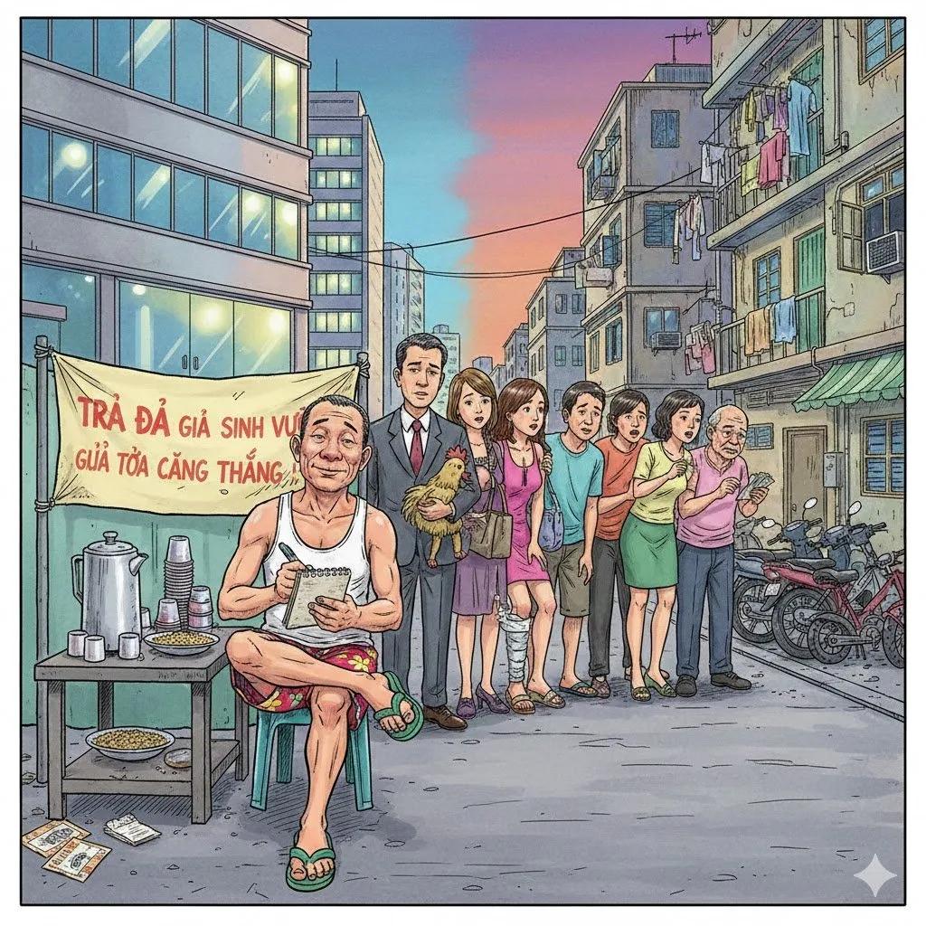 Truyện Bậc Thầy Chốt Đơn Ở Quán Trà Đá - Gia Phát