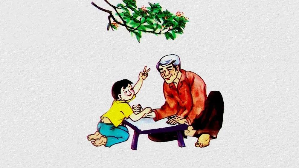 Truyện Bàn chân ông nội - Truyện Cổ Tích