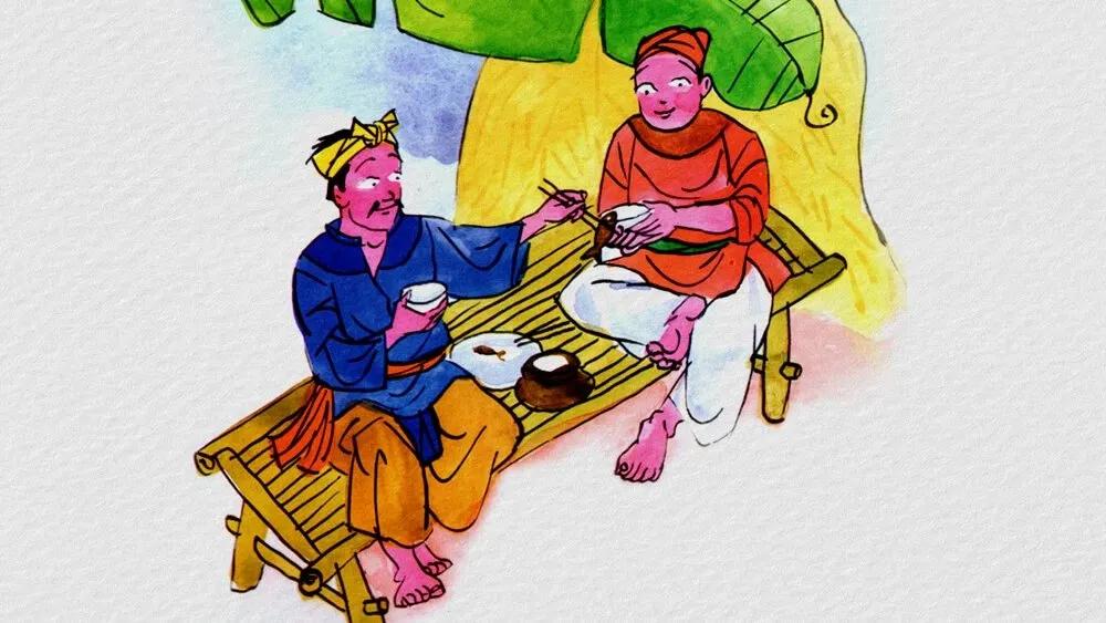 Truyện Bán tóc đãi bạn - Truyện Cổ Tích