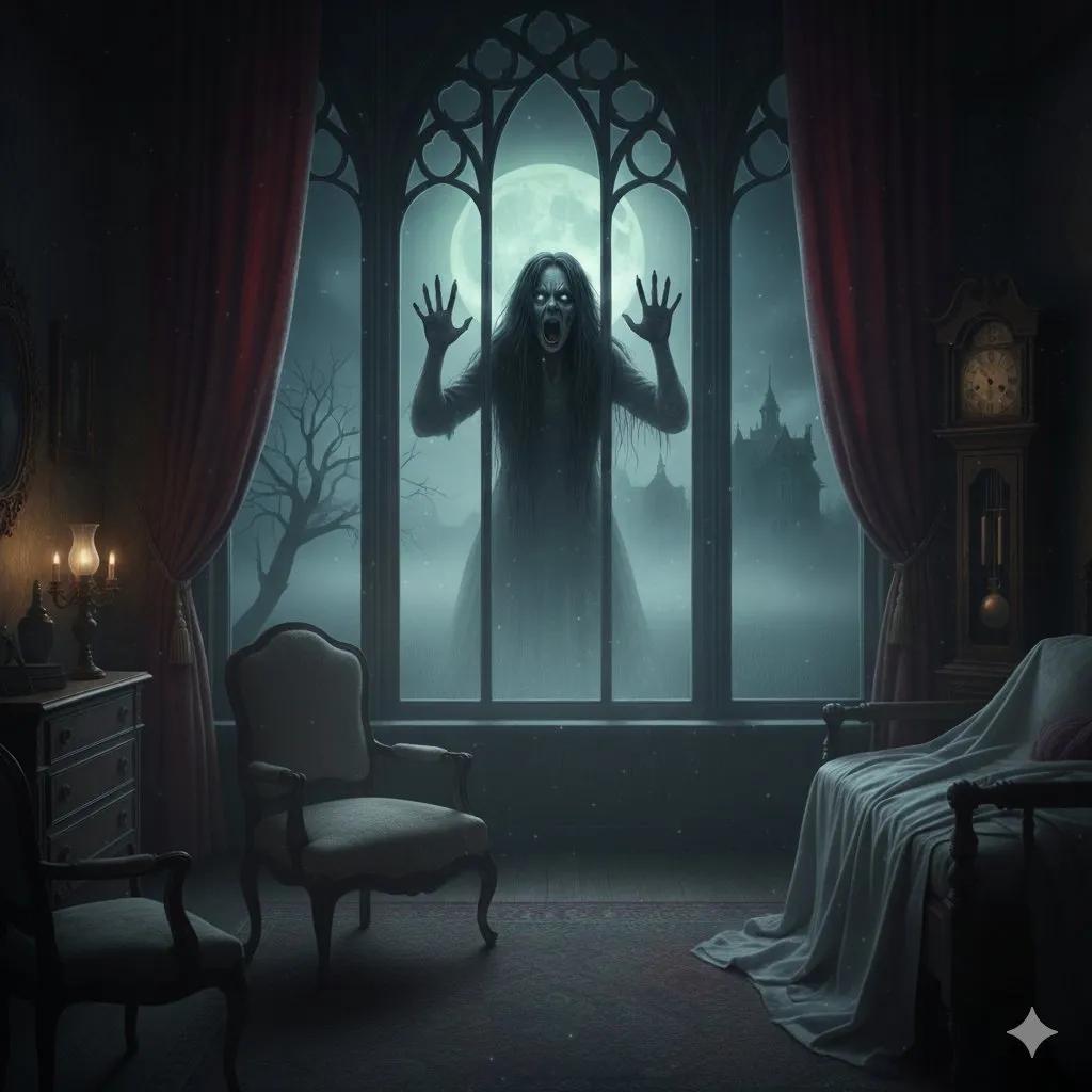 Truyện Bóng Ma Sau Ô Cửa - Thiên Huy