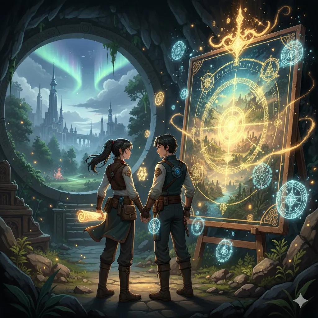 Truyện Bức Tranh Thời Gian - Phước Duy