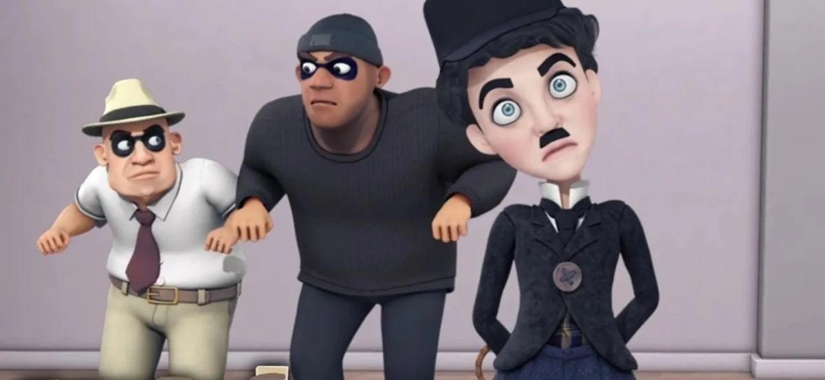 Truyện Chaplin đấu trí với tên cướp - Truyện Cổ Tích