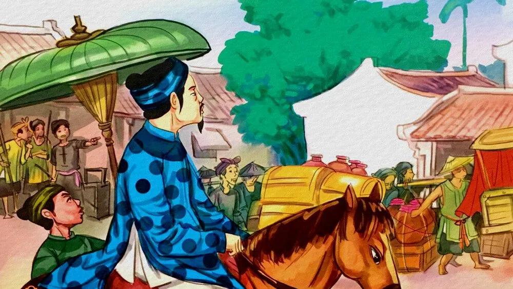 Truyện Chuyện chức phán sự ở đền Tản Viên - Truyện Cổ Tích