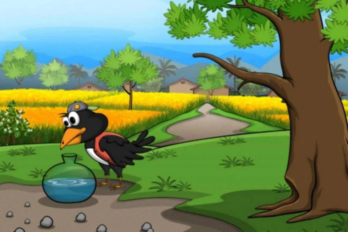 Truyện Con quạ thông minh - Truyện Cổ Tích