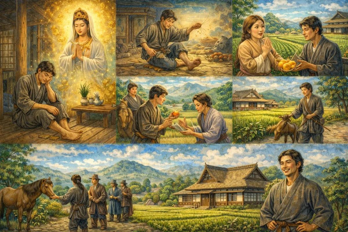 Truyện Cọng rơm khô - Truyện Cổ Tích