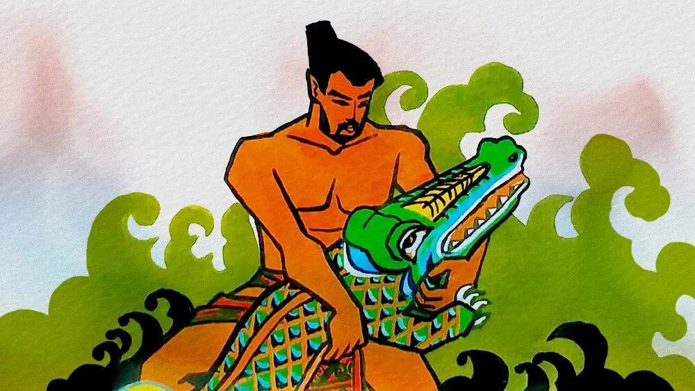 Truyện Đại vương Hai hay là truyện giết thuồng luồng - Truyện Cổ Tích