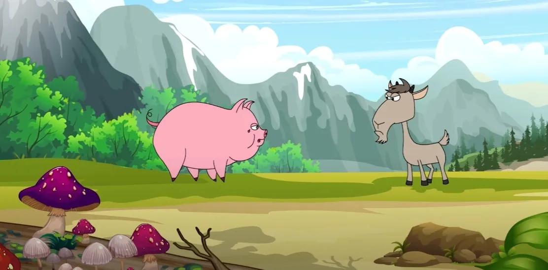 Truyện Dê và Lợn - Truyện Cổ Tích