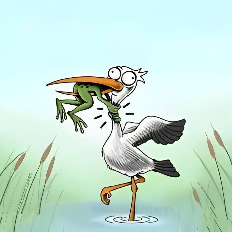 Truyện Ếch kiện Cò Lửa - Truyện Cổ Tích