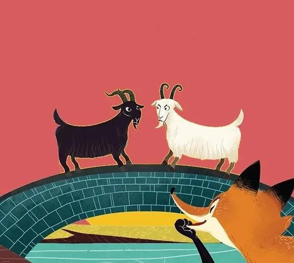 Truyện Hai con dê qua cầu - Truyện Cổ Tích