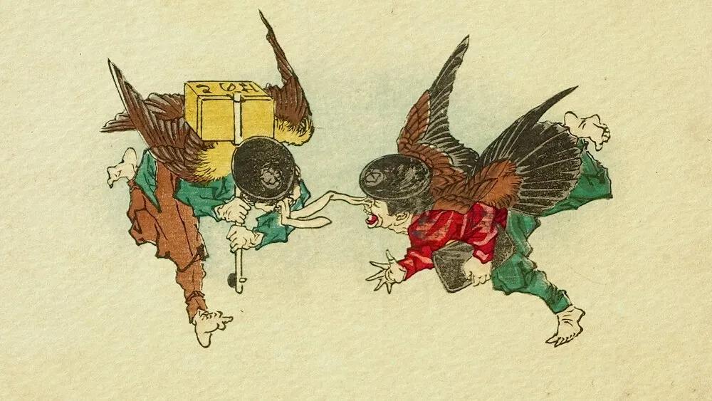 Truyện Hai vị thần mũi dài - Truyện Cổ Tích