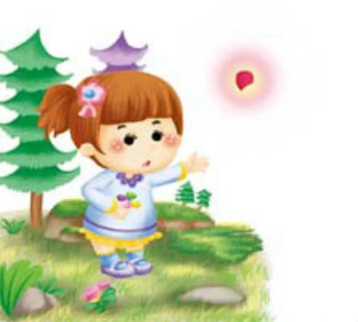 Truyện Hoa ngũ sắc thần kì - Truyện Cổ Tích