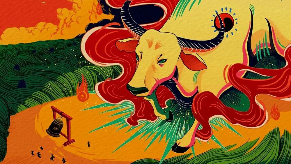 Truyện Khổng Lồ đúc chuông hay là sự tích trâu vàng Hồ Tây - Truyện Cổ Tích