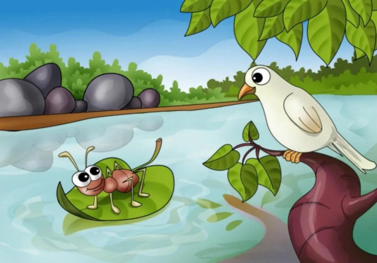 Truyện Kiến và chim Bồ Câu - Truyện Cổ Tích