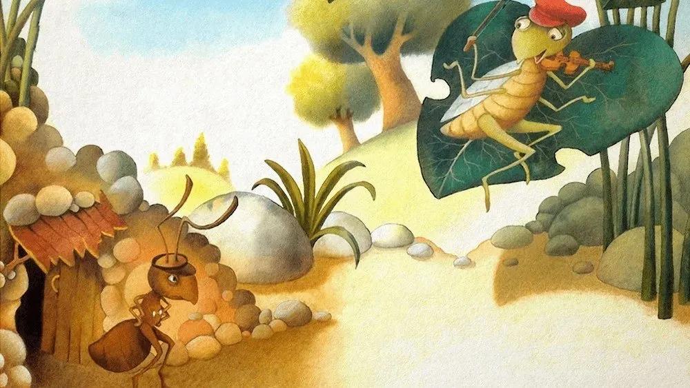 Truyện Kiến và Ve sầu - Truyện Cổ Tích