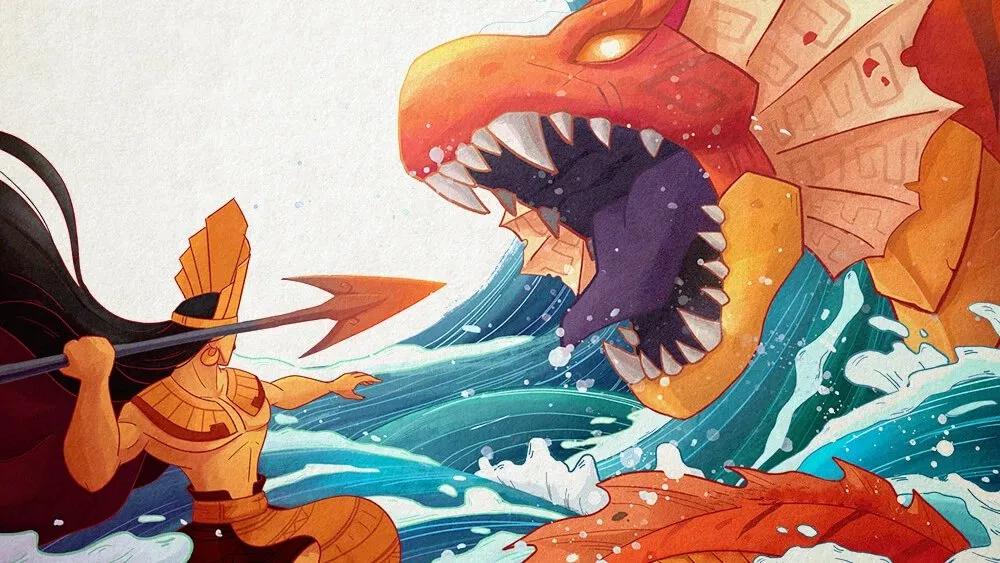 Truyện Lạc Long Quân diệt Ngư Tinh - Truyện Cổ Tích