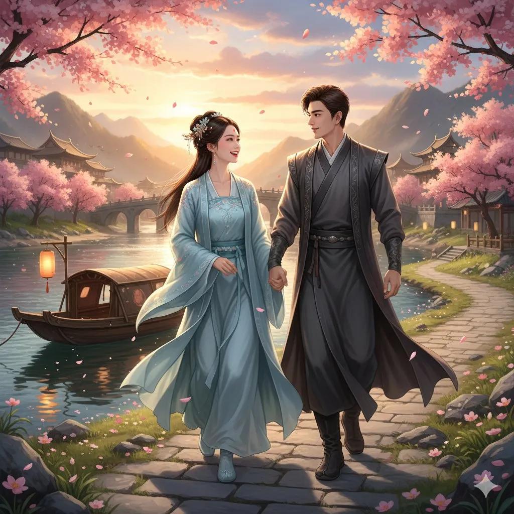 Truyện Một Nhành Hoa Bên Sông - Hoàng Phúc