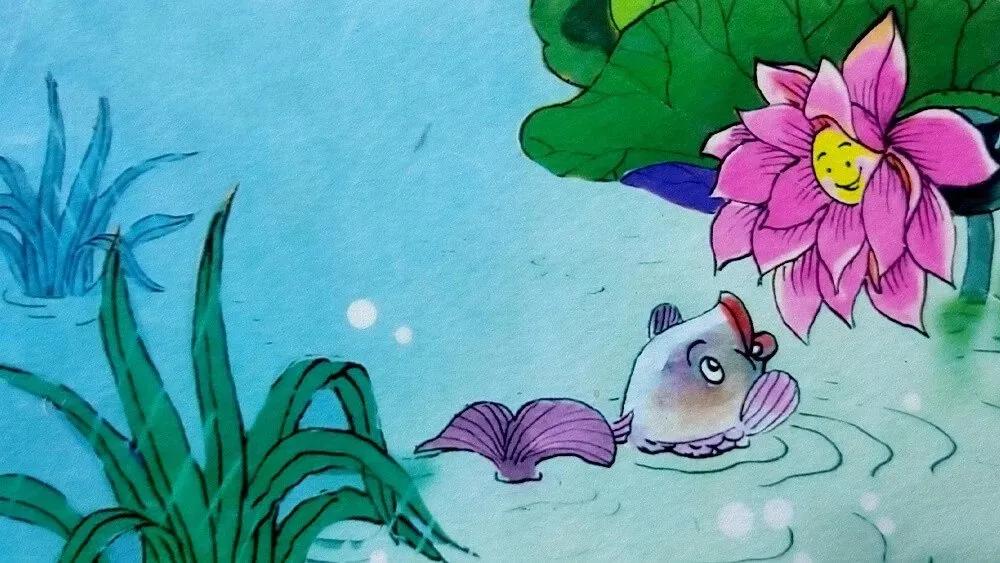 Truyện Mũi Lao Xanh trong đầm nước - Truyện Cổ Tích