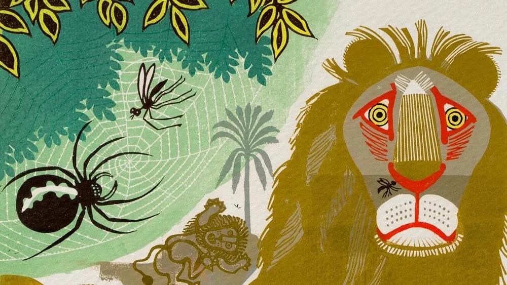 Truyện Muỗi và Sư tử - Truyện Cổ Tích