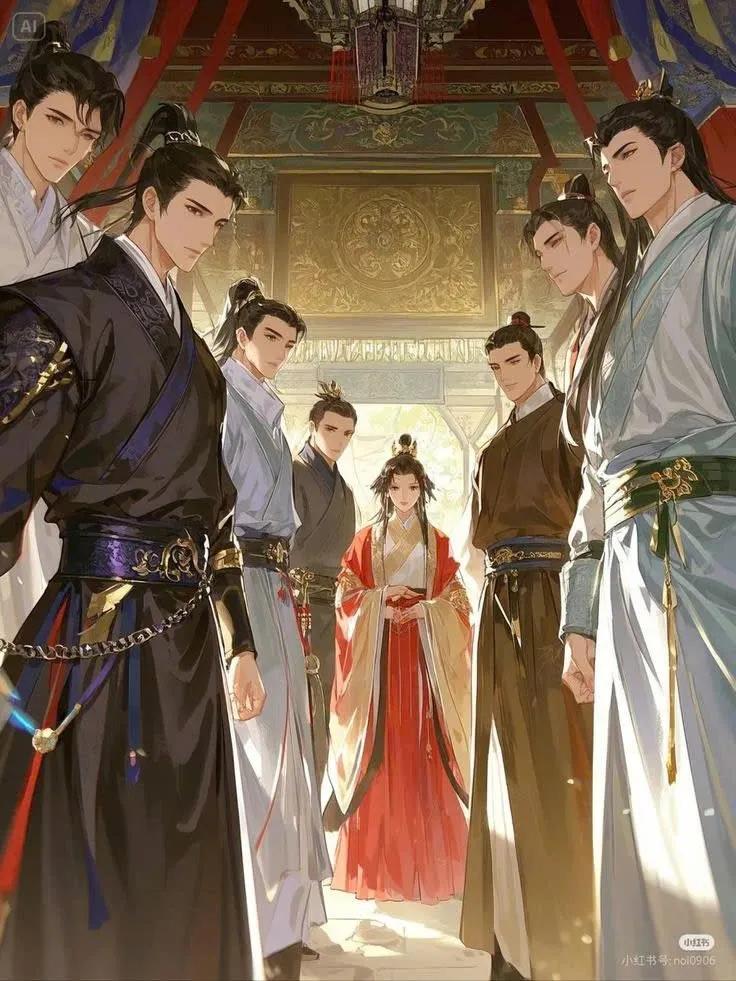 Truyện Nữ Đế Và Tám Vị Phu Quân - Lương Vy