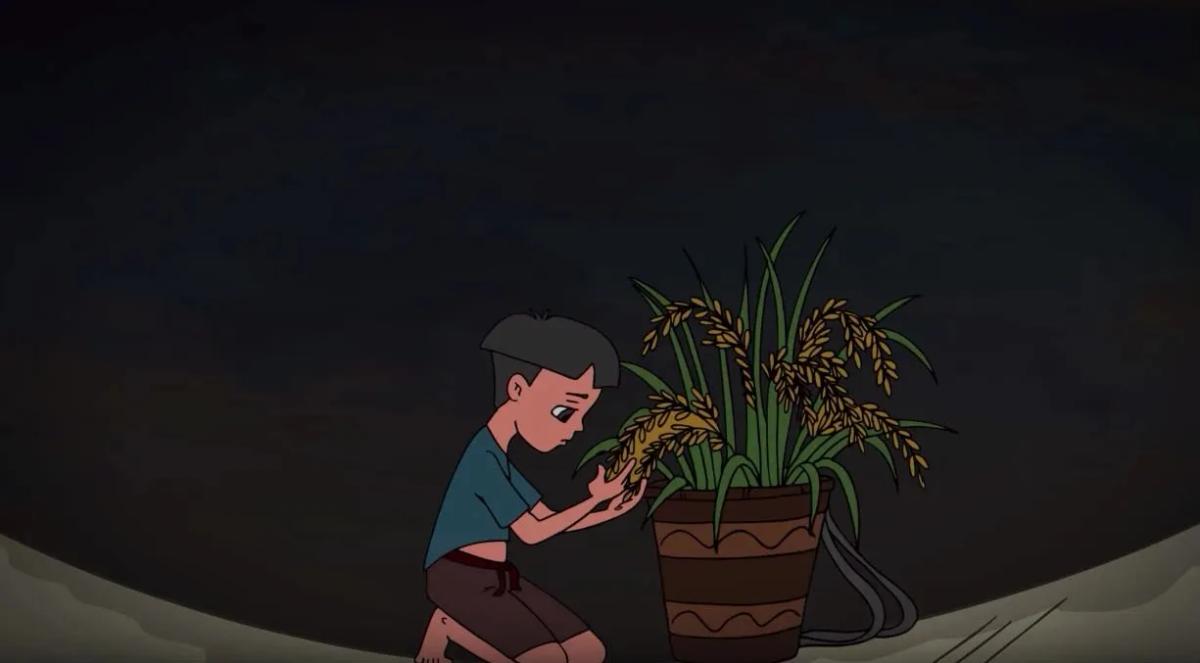 Truyện Sự tích hạt thóc - Truyện Cổ Tích