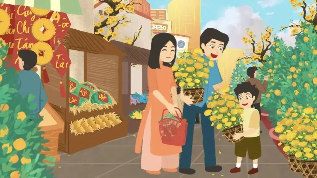 Truyện Sự tích hoa Vạn Thọ - Truyện Cổ Tích