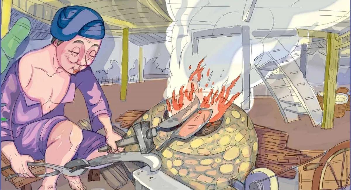 Truyện Thần sắt - Truyện Cổ Tích