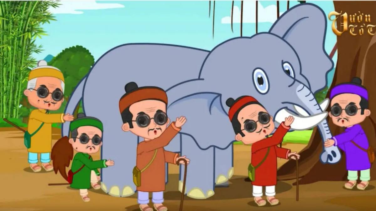 Truyện Thầy bói xem voi - Truyện Cổ Tích