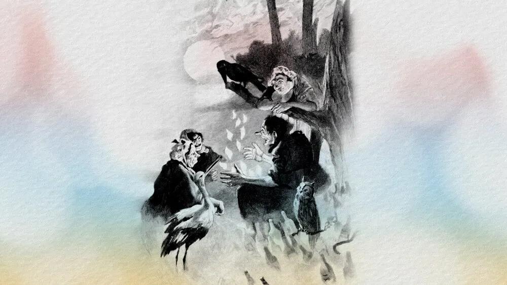 Truyện Trong thành có ma trơi - Truyện Cổ Tích