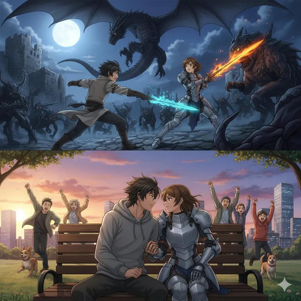 Truyện Vượt Qua Dungeon, Gặp Em - Hoàng Phúc