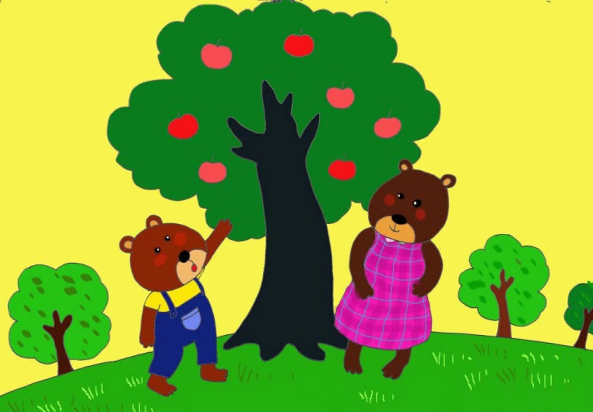 Truyện Bài học đầu tiên của Gấu con - Truyện Cổ Tích