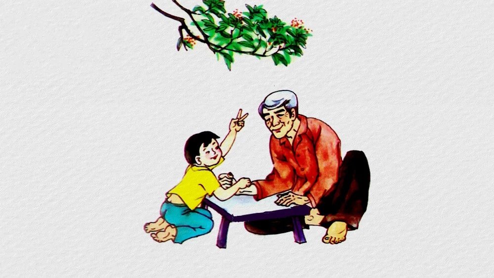 Truyện Bàn chân ông nội - Truyện Cổ Tích