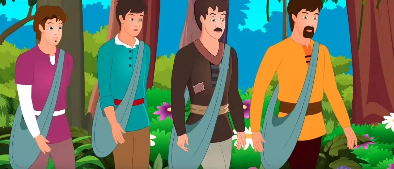 Truyện Bốn anh em - Truyện Cổ Tích