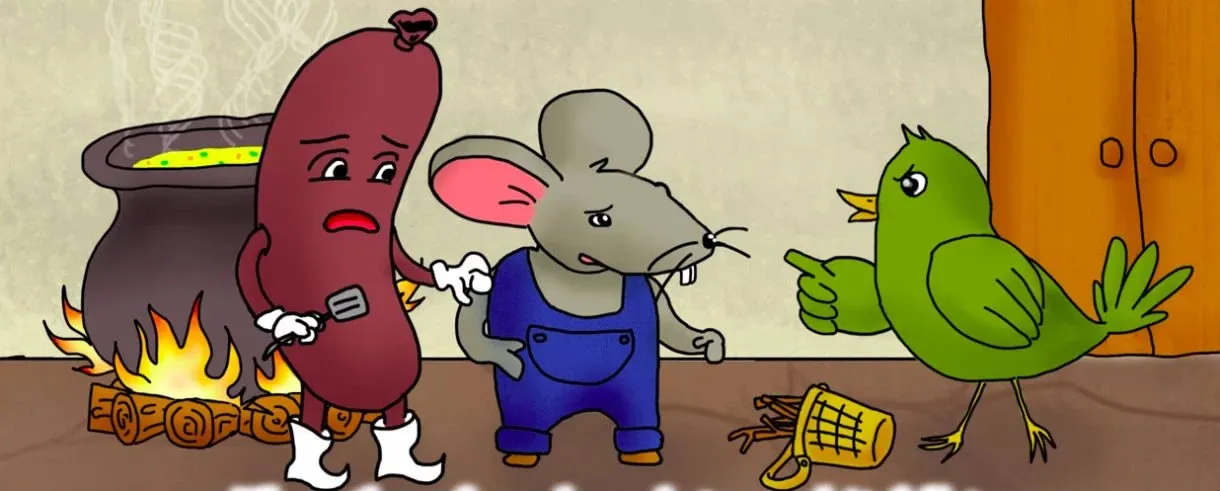 Truyện Chuột nhắt, chim sẻ và dồi nướng - Truyện Cổ Tích