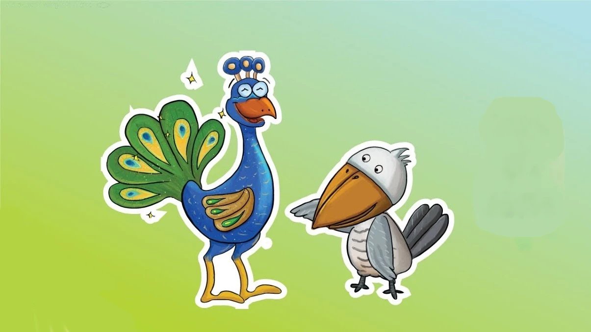 Truyện Con Công và làng chim - Truyện Cổ Tích