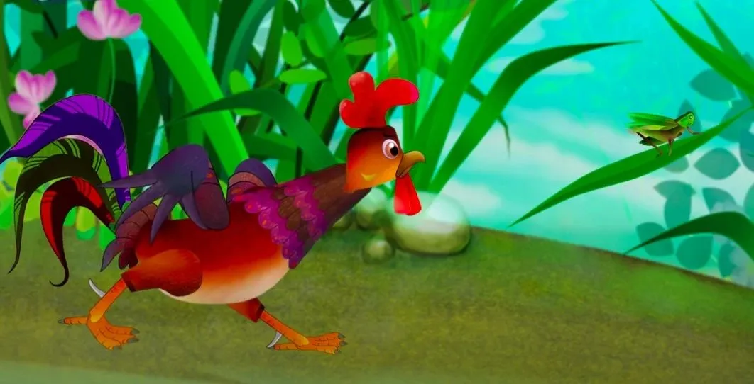 Truyện Con gà trống chân chì - Truyện Cổ Tích