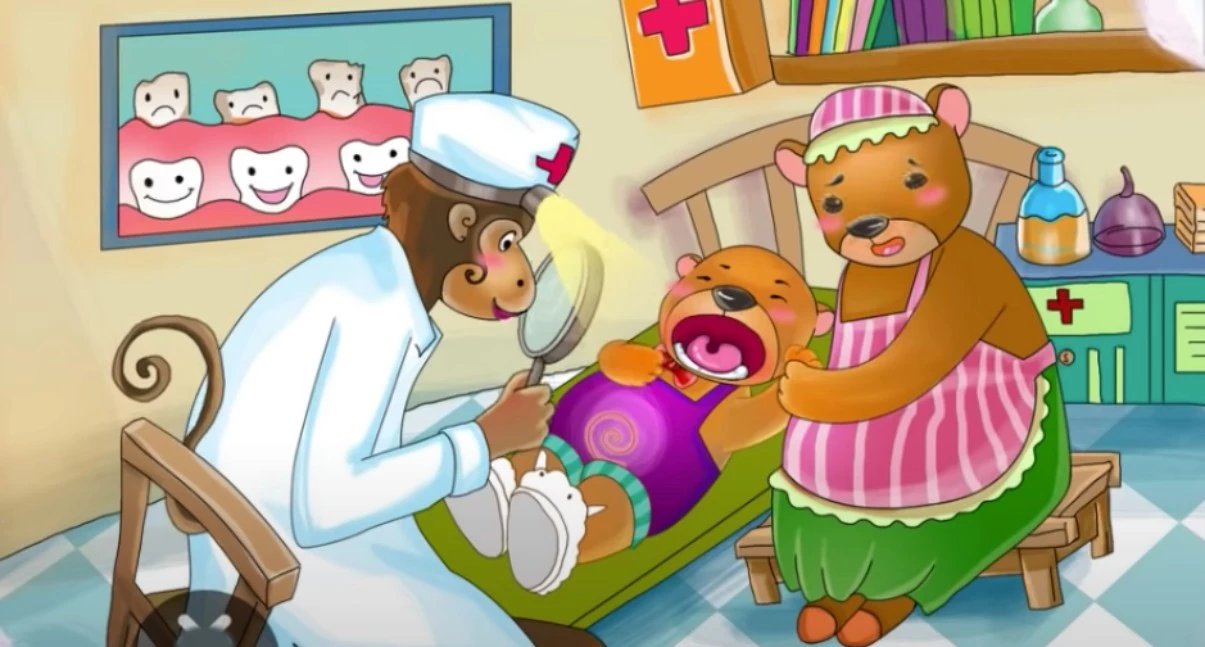 Truyện Gấu con bị sâu răng - Truyện Cổ Tích