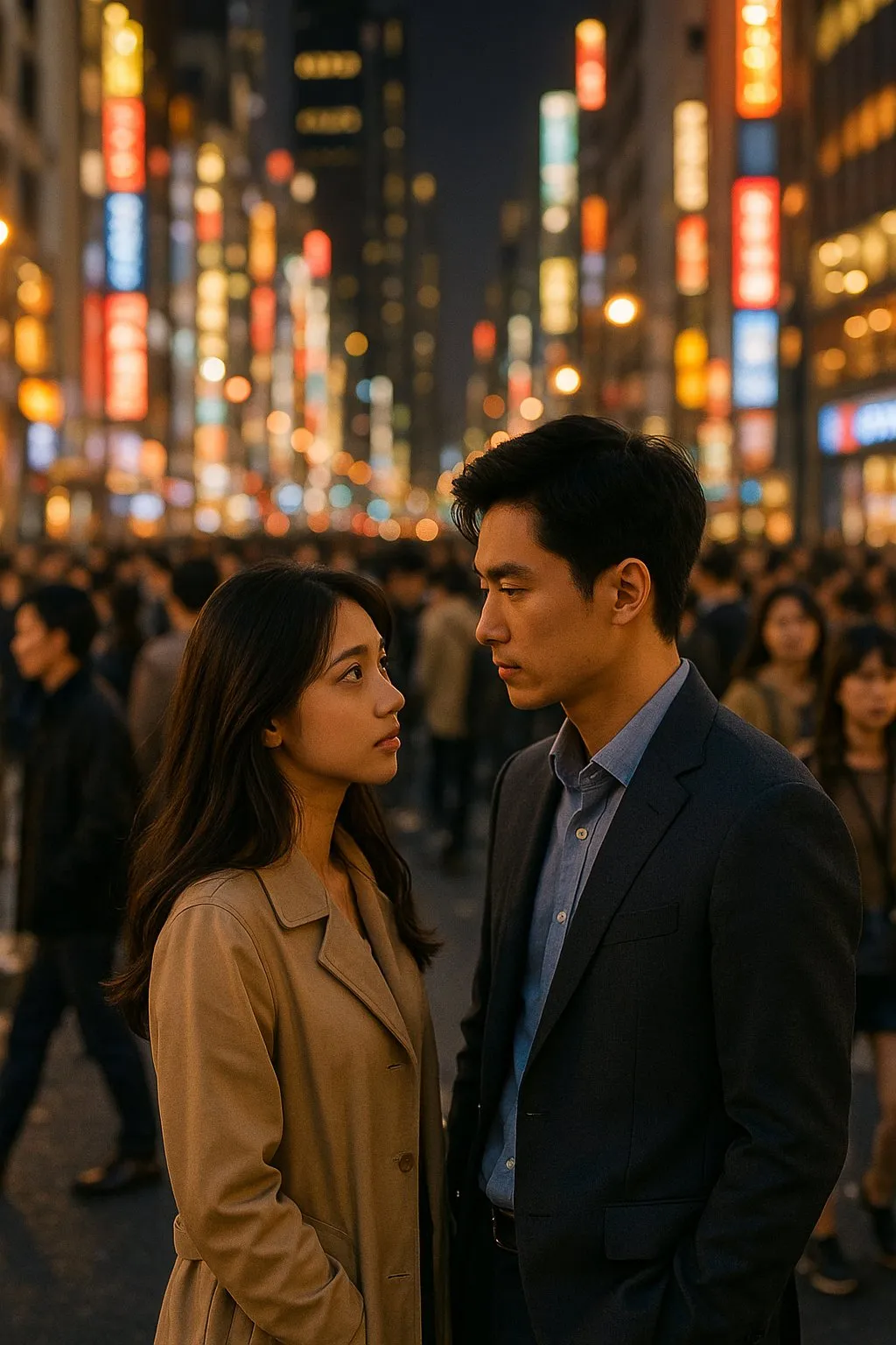 Truyện Giữa Phố Đông Người - Xuân An