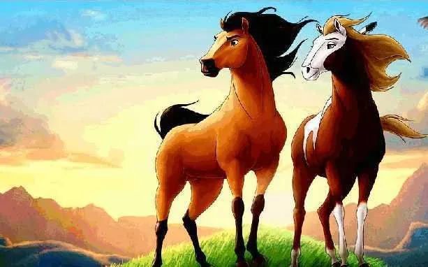 Truyện Hai con ngựa - Truyện Cổ Tích
