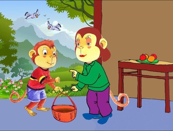 Truyện Khỉ Con biết vâng lời - Truyện Cổ Tích