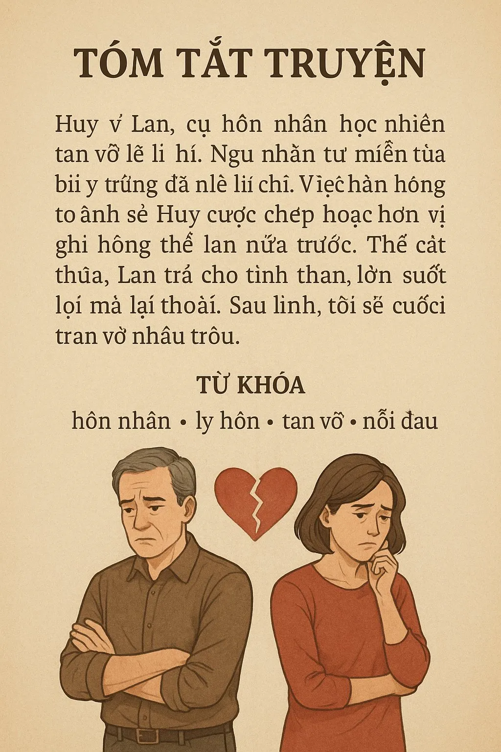 Truyện Không Còn Là Gì - Tư Mã Vô Tình