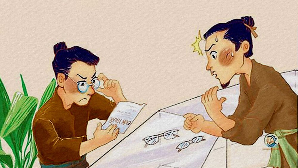 Truyện Mua kính - Truyện Cổ Tích