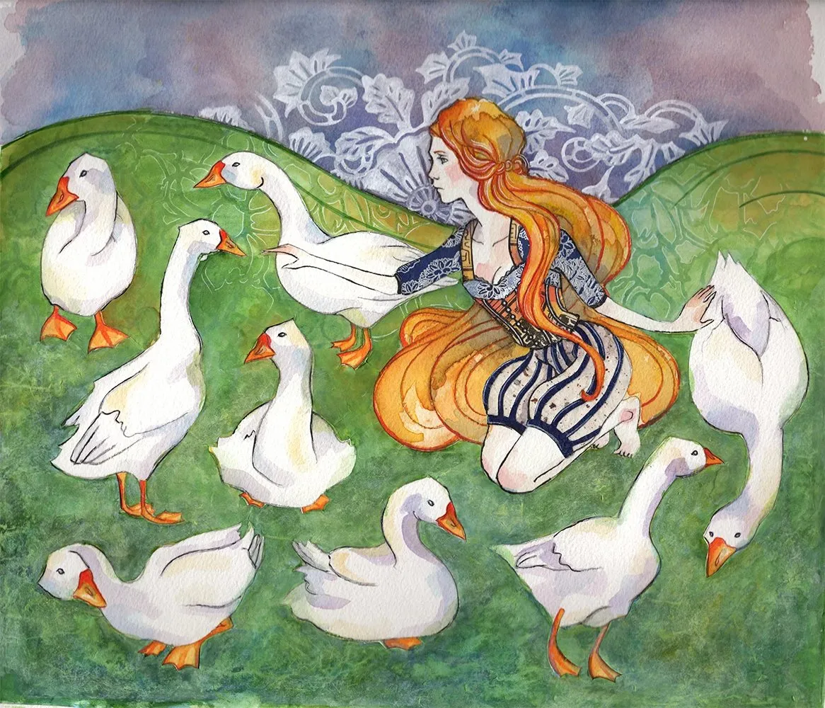 Truyện Nàng công chúa chăn ngỗng - Truyện Cổ Tích