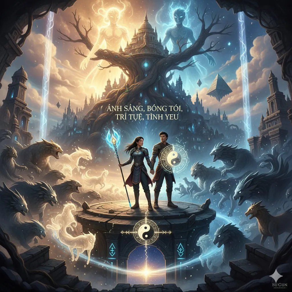 Truyện Ngôi làng bóng tối - Hoàng Phúc