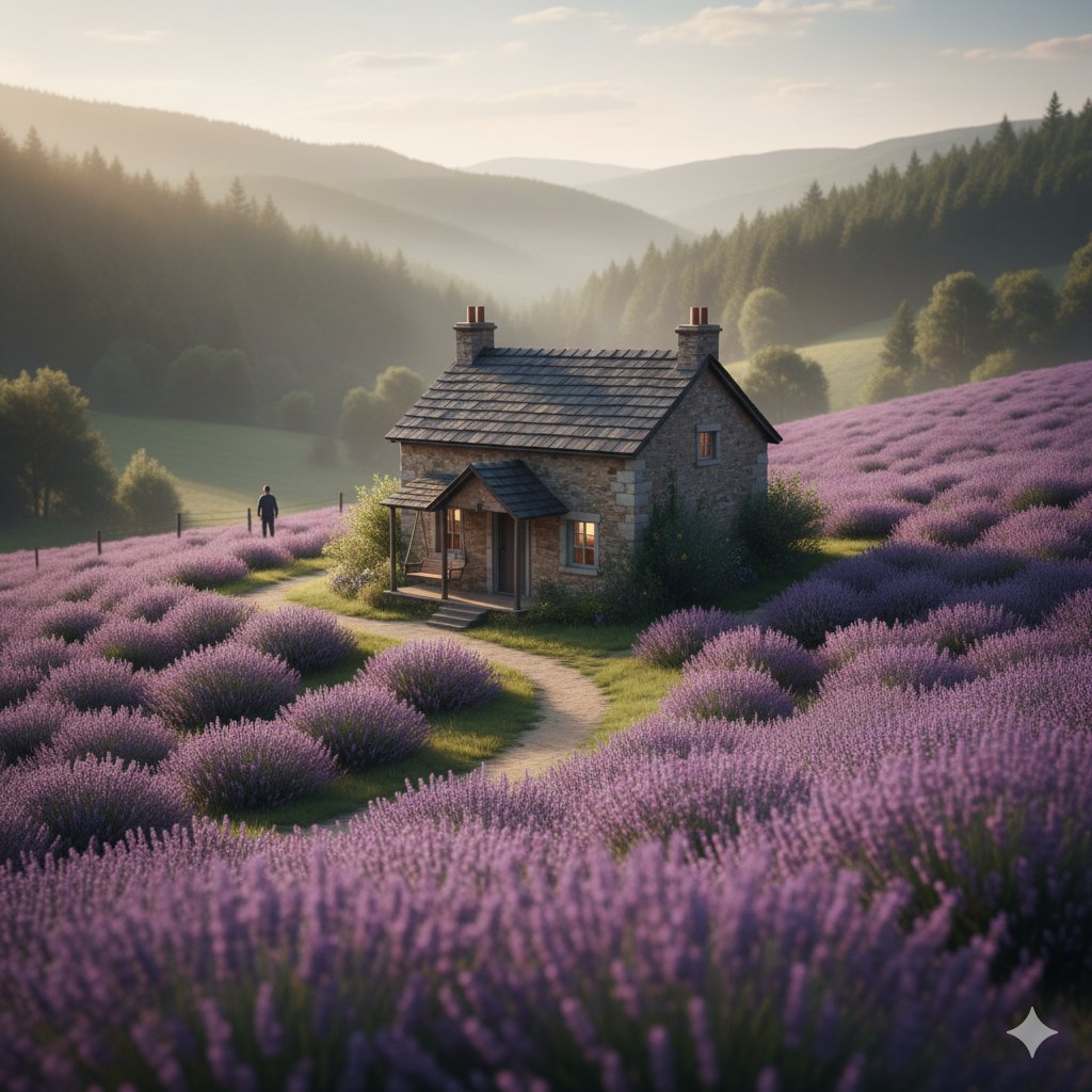 Truyện Ngôi Nhà Bên Đồi Hoa Oải Hương - Phước Duy