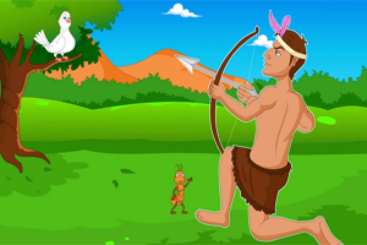 Truyện Người thợ săn và những chú chim bồ câu - Truyện Cổ Tích