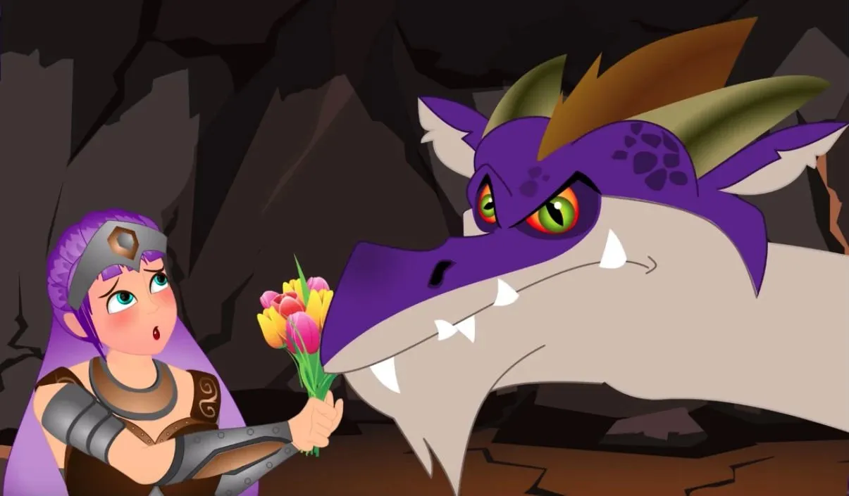 Truyện Người vợ yêu thương và công chúa Rồng - Truyện Cổ Tích