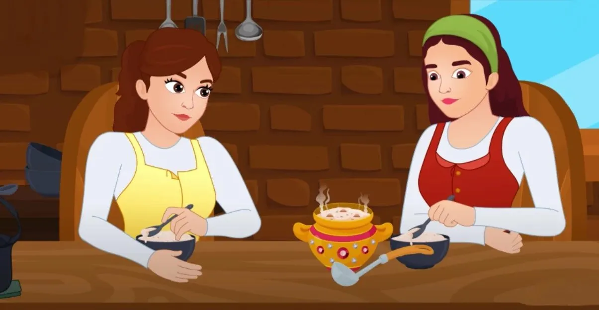 Truyện Nồi cháo đường - Truyện Cổ Tích