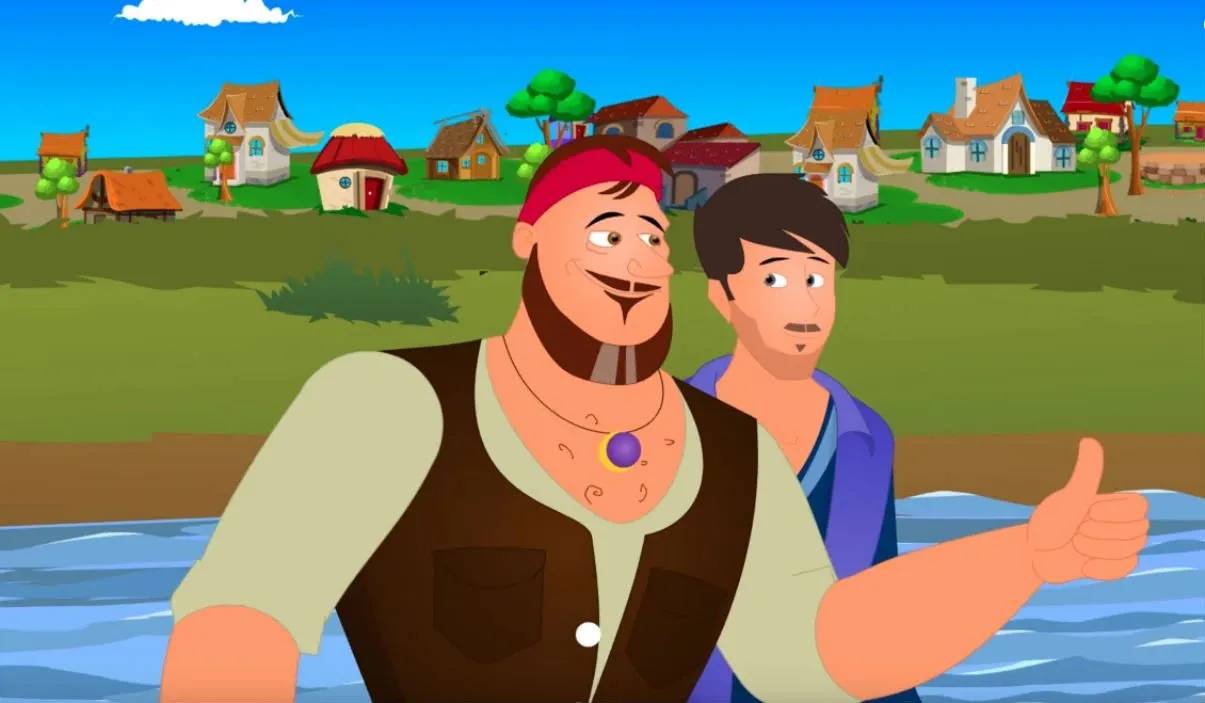 Truyện Ông thợ xay và con trai người thương gia - Truyện Cổ Tích