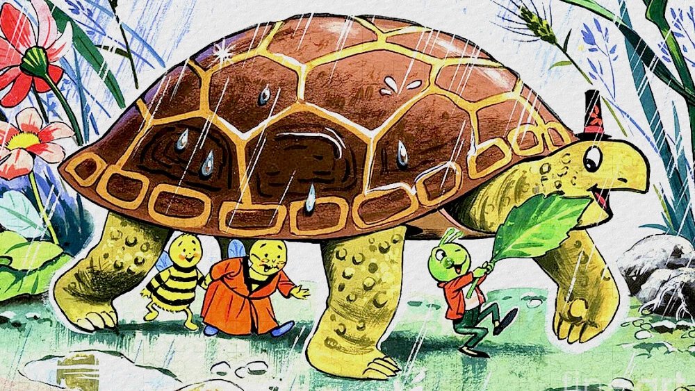 Truyện Ong và Rùa - Truyện Cổ Tích